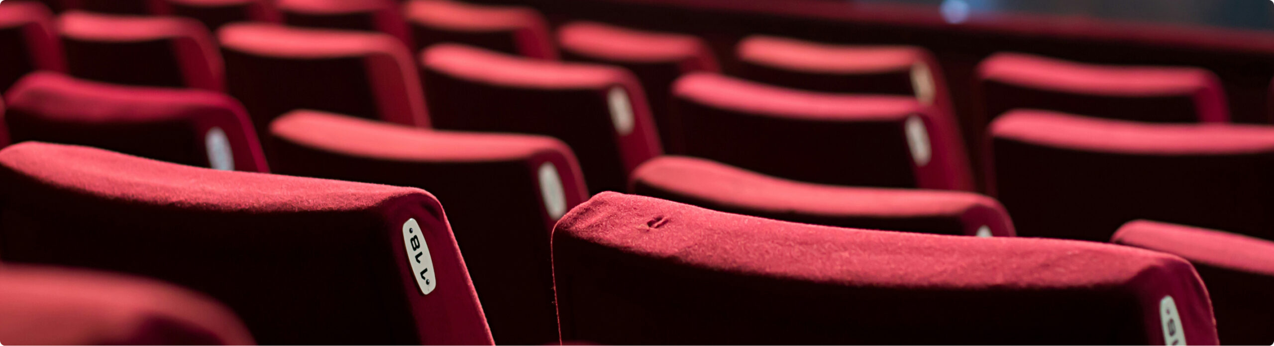 Image of empty theatre seats